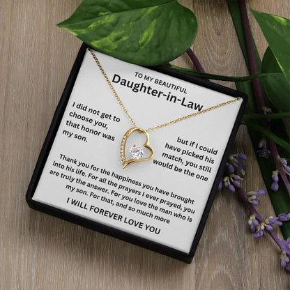 To My Daughter-In-Law - Forever Love Gift Set