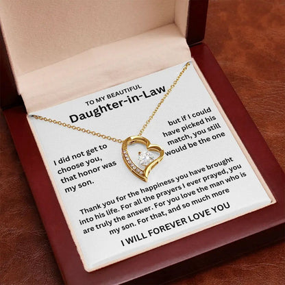 To My Daughter-In-Law - Forever Love Gift Set