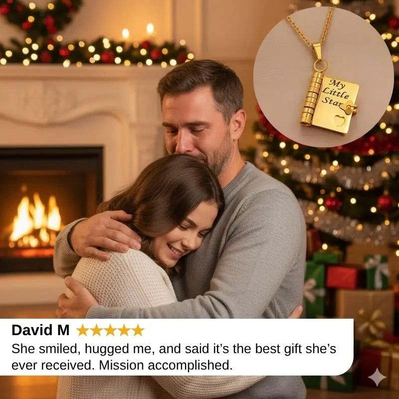 To My Daughter Necklace + FREE Gift Box