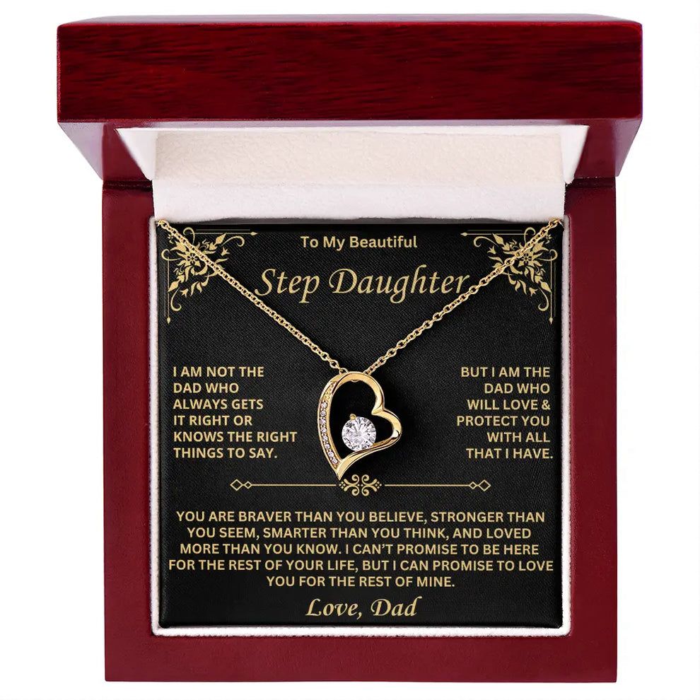 To My Step Daughter – A Heart of Love from Dad