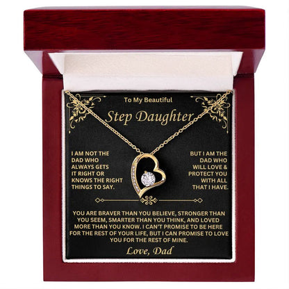 To My Step Daughter – A Heart of Love from Dad