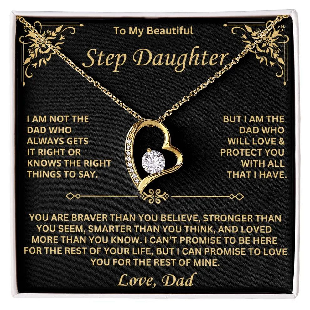 To My Step Daughter – A Heart of Love from Dad