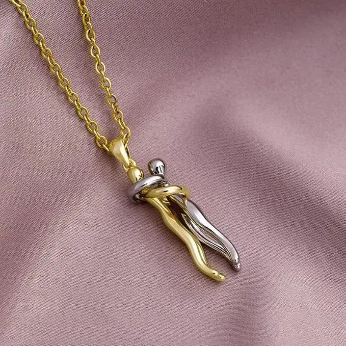 Hug Necklace + FREE Message Card & Gift Box