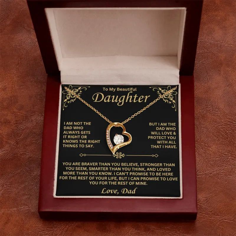 To My Daughter – A Heart of Love from Dad