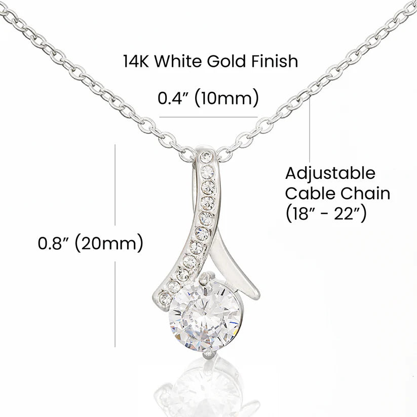 Apology Gift For Her - I Take Full Responsibility - Alluring Beauty Necklace